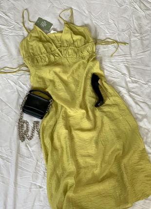 Шикарное длинное платье, летнее платье h&m