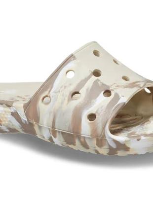 Слайди, шльопанці crocs classic marbled, m9, m102 фото