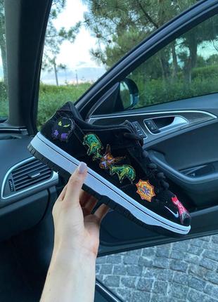 Nike sb dunk low pro qs neckface мужские кроссовки