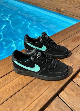 Nike air force 1 low x tiffany &amp; co v2 женские кроссовки