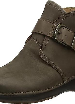 Р.39.5 clarks кожаные ботинки оригинал