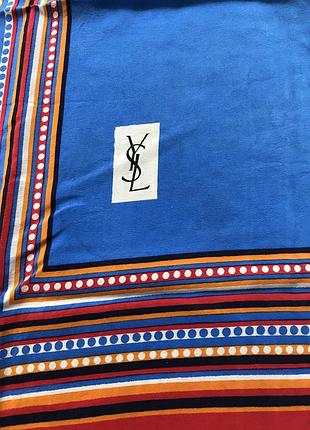 Хустка шовк yves saint laurent