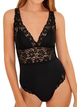 Классическое кружевное боди women'secret s