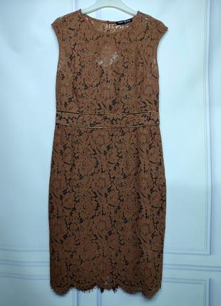 Классное ажурное платье