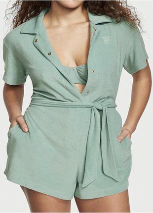 Victoria's secret terry romper cover-up4 фото