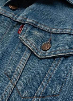 Levis 70500 vintage 70s trucker denim jacket чоловіча джинсова куртка3 фото