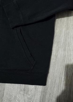 Мужская  чёрная кофта на молнии / easy / свитшот / олимпийка / джемпер / мужская одежда4 фото