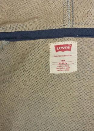 Levi's, фірмова джинсова кофта( куртка) 18 місяців3 фото