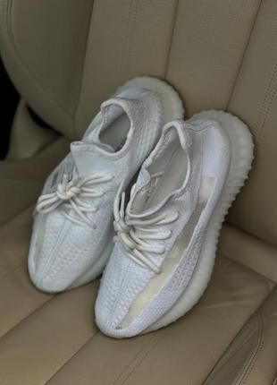 Adidas yeezy boost 350 white кросівки6 фото