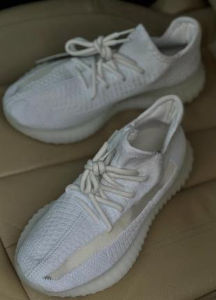 Adidas yeezy boost 350 white кросівки7 фото