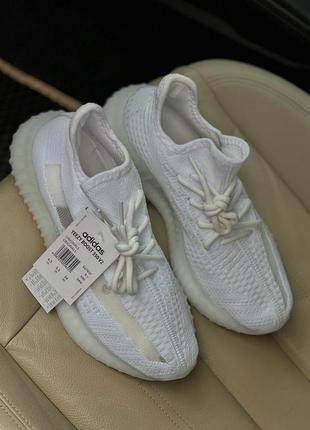 Adidas yeezy boost 350 white кросівки8 фото