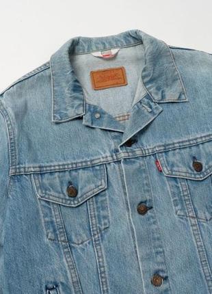 Levis 70506-0217 vintage 80s type 3 trucker denim jacket slim fit workwear (1983)...