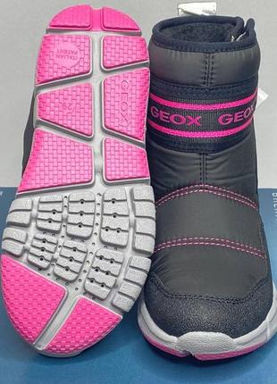 Зимові чобітки - дутики, черевики дівчинці geox flexyper 28,29 р6 фото