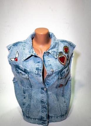 Джинсова куртка denim pimkie