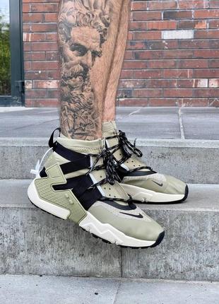 Мужские кроссовки nike air huarache gripp ‘khaki’