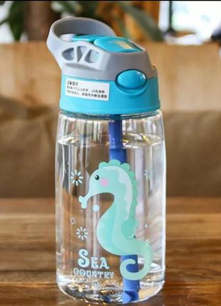 Пляшка дитяча для води поїльник 480мл без вра 480мл бутылочка детская