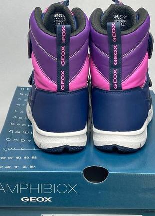 Зимові чоботи черевики дутики geox flexyper, чоботи джеокс 33 р-р.2 фото