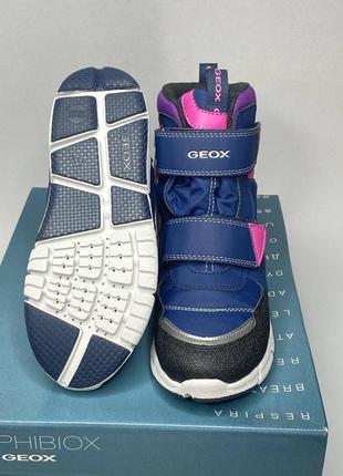 Зимові чоботи черевики дутики geox flexyper, чоботи джеокс 33 р-р.3 фото