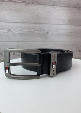 Ремень кожаный Tommy hilfiger классический (r 30)