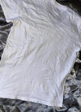 Базовая белая футболка оверсайз hilfiger7 фото