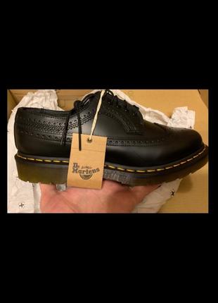 Броги бархатные туфли 3989 dr. martens 24340001