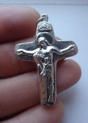 Старіний крестик fatima срібло