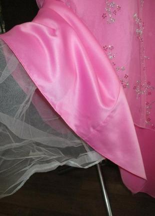 Випускна сукня зі шлейфом принцеса королева 424 фото