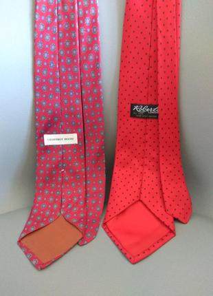 Сет: 2 шовкові краватки3 фото