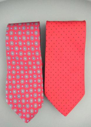 Сет: 2 шелковых галстука7 фото