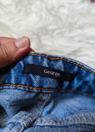 Джинсы укороченные плотный джинс4 фото