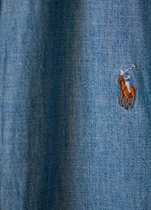 Шикарна джинсова сорочка ralph lauren polo4 фото