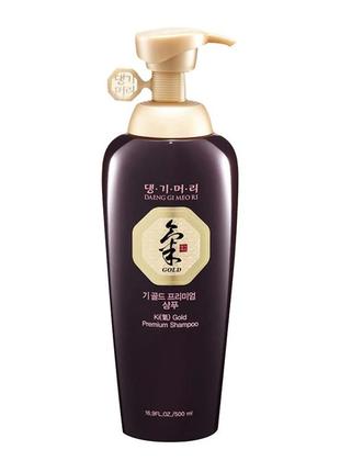 Шампунь с экстрактом хризантемы daeng gi meo ri gold premium shampoo, 500 мл