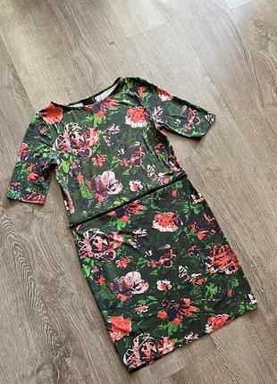 Гарне плаття у квітковий принт від topshop