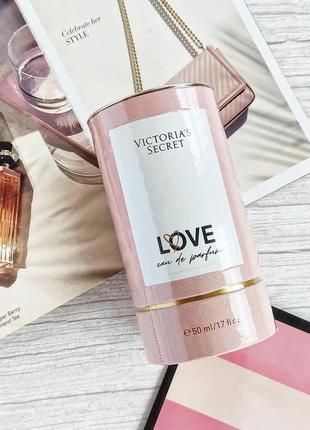 Парфюмированная вода victorias secret love 50 мл