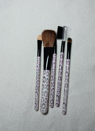 Набор кистей косметических 5 шт, аксессуары для макияжа, кисти для лица, для теней