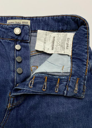Bershka короткая джинсовая юбка-трапеция zara5 фото