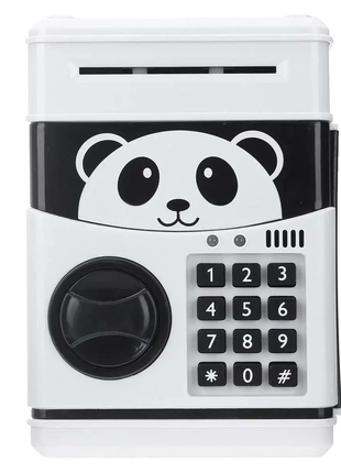 Электронный сейф копилка с кодовым замком панда pand