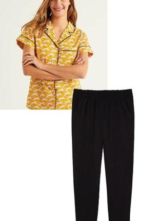 Лаундж костюм h&m+boden у піжамному стилі р.48-50