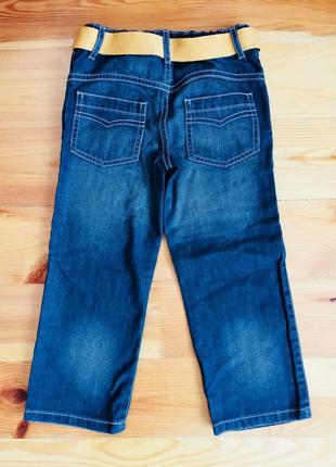 Хлопковые джинсы marks&spencer на 4-5 лет2 фото