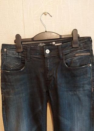 Дорргие премиальные брендовые тёмно-синие стрейчевые облегающие джинсы скинни replay9 фото