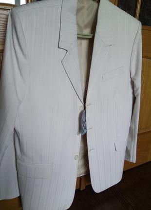 Чоловічий костюм чоловічий костюм штани, піджак, жакет на весілля випускний чоловічий костюм4 фото