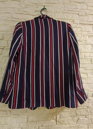 Женский жакет пиджак полоску ,44-46 размер3 фото
