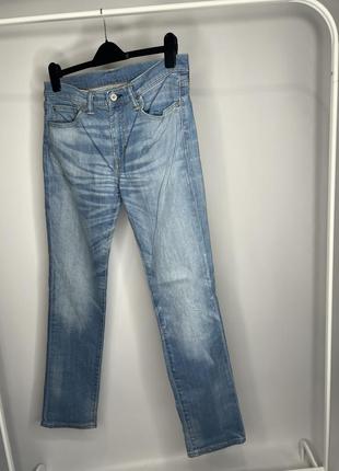 Levi's 511 32/32 мужские джинсы светло синего цвета3 фото