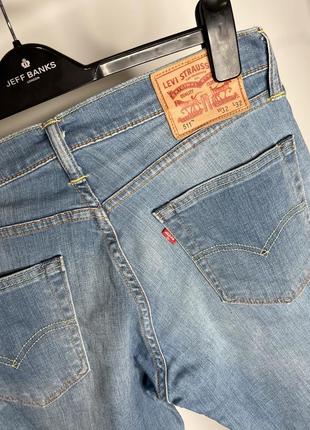 Levi's 511 32/32 мужские джинсы светло синего цвета2 фото