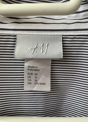 Сорочка в смужку h&amp;m8 фото