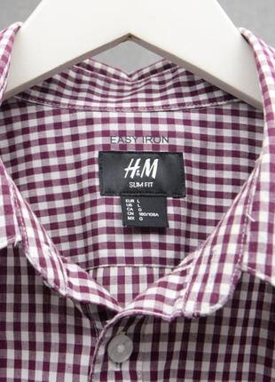 Чоловiча сорочка вiд вiдомого бренду "h&m"3 фото