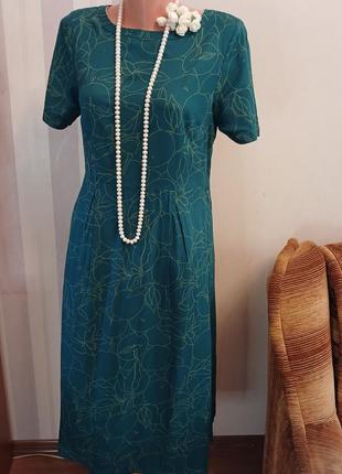 Шикарна  легка натуральна сукня 2 в 1 подвійна1 фото