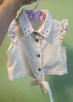 Блуза дитяча для дівчинки1 фото