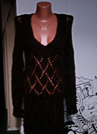 Вовняне плаття в'язане