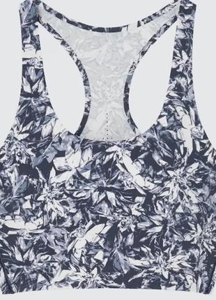 Спортивний топ бра майка uniqlo